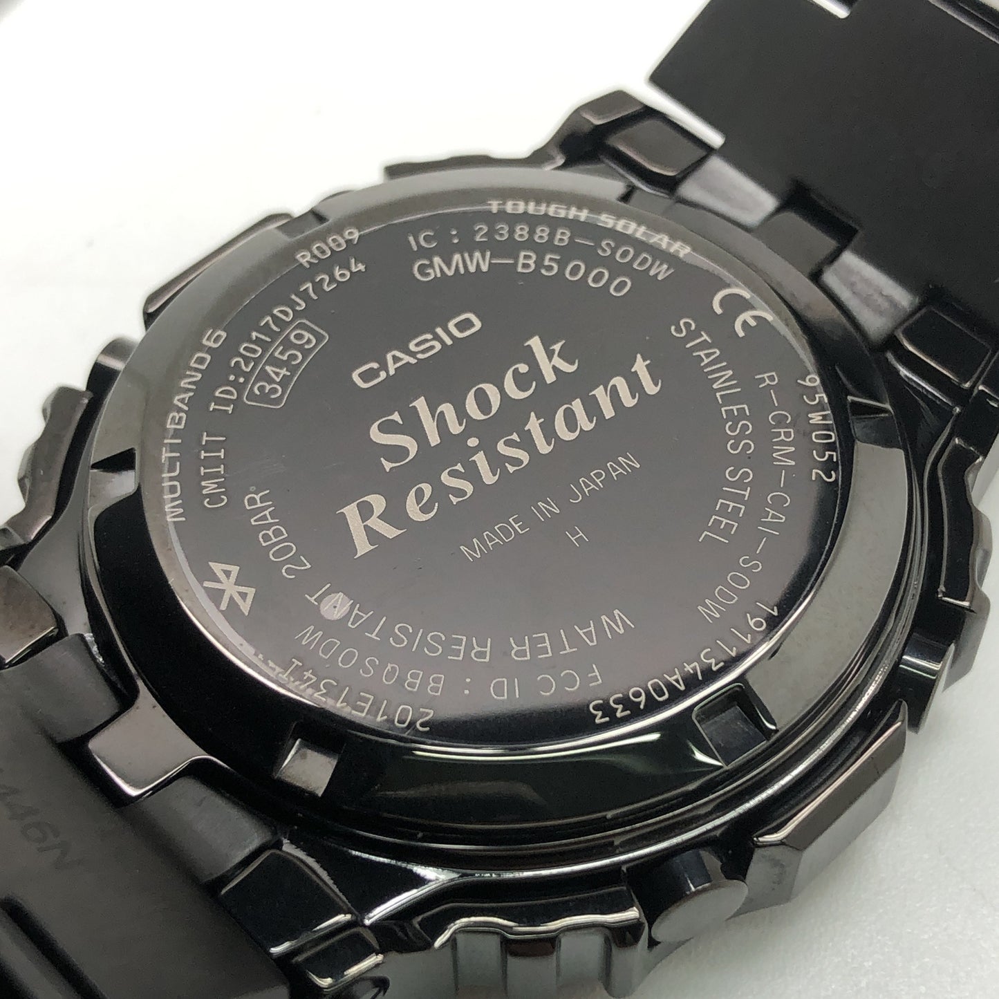 GMW-B5000GD-1 フルメタル ブラックIP