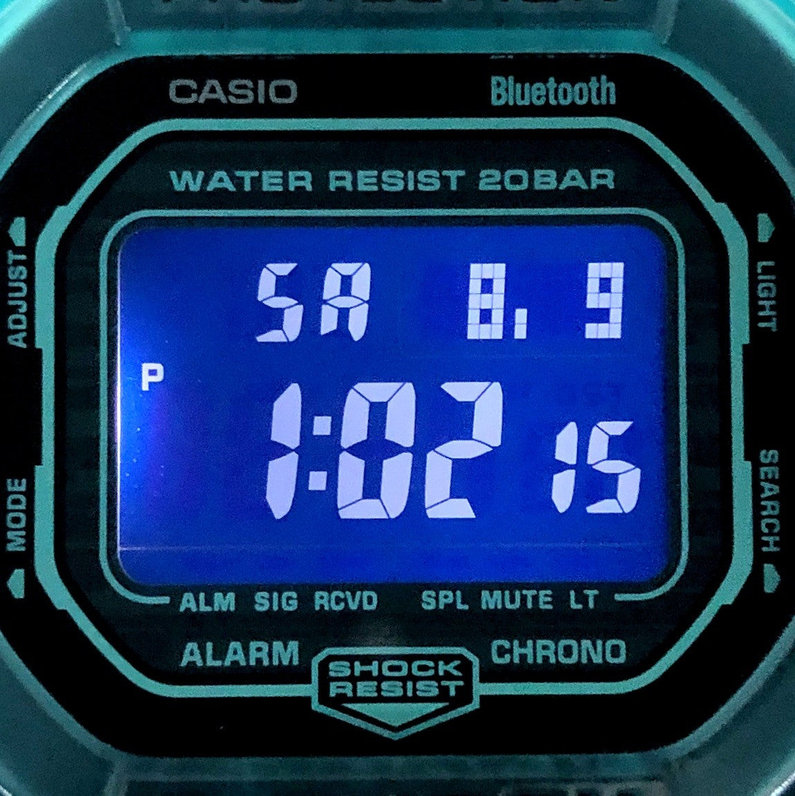 DW-B5600G-2 スケルトンカラー Bluetooth搭載