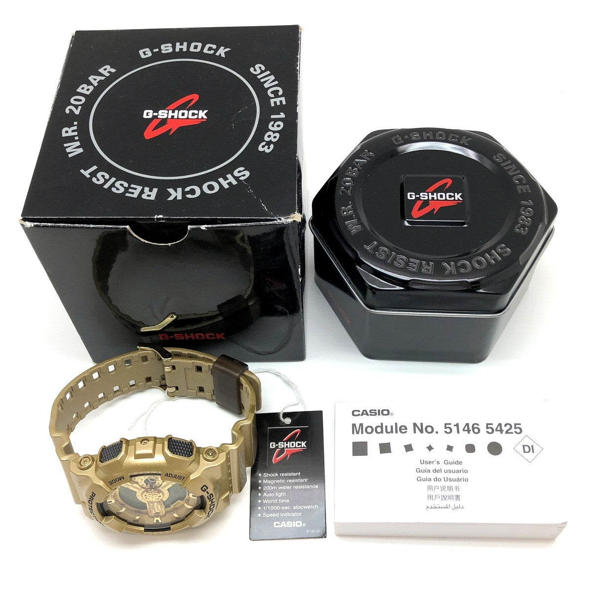 GA-110GD-9A Crazy Gold クレイジーゴールド