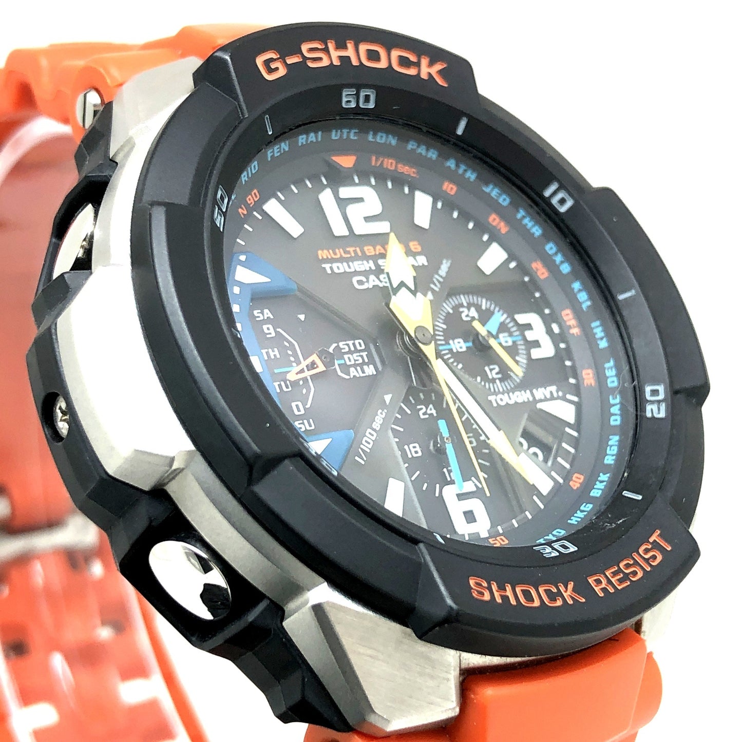 GW-3000M-4AER スカイコクピット ブラック×オレンジ