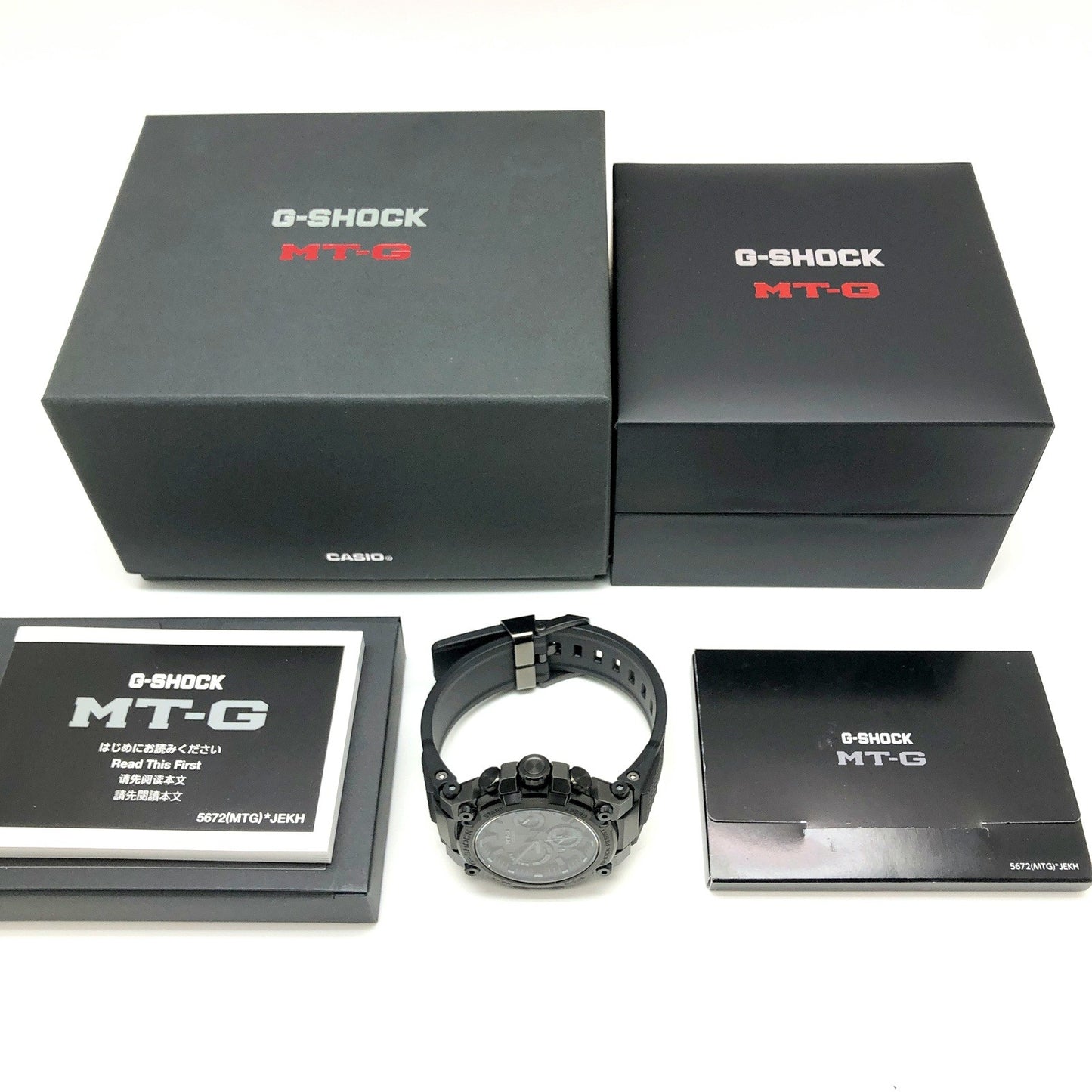 MTG-B3000B-1A MT-G メタル×樹脂バンド デュアルコアガード構造