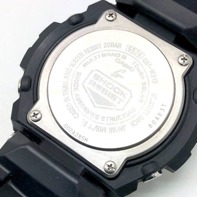 GST-W310-1A Gスチール ミッドサイズ ウレタンバンド