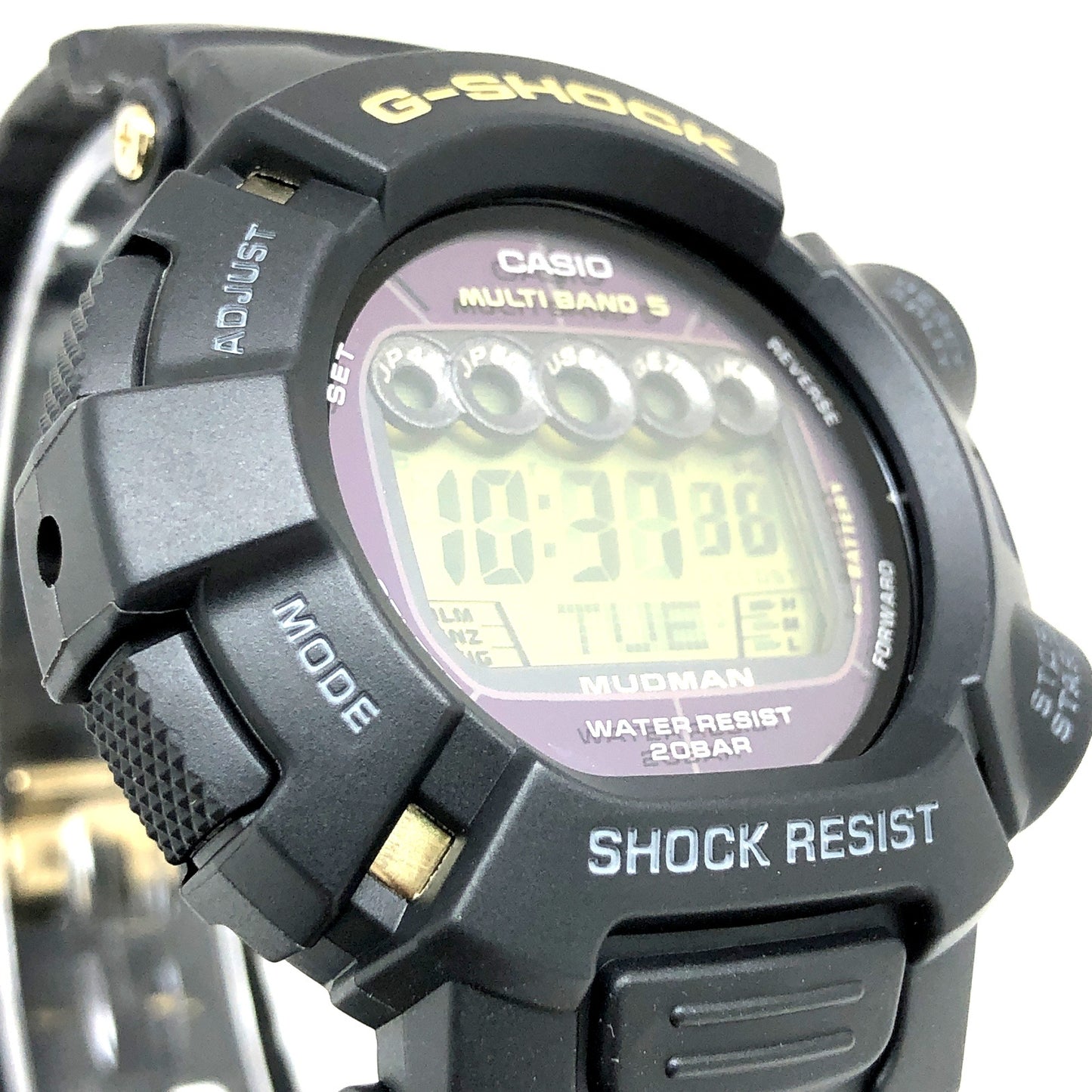 GW-9025A-1 Gショック25周年記念 マッドマン ドーンブラック