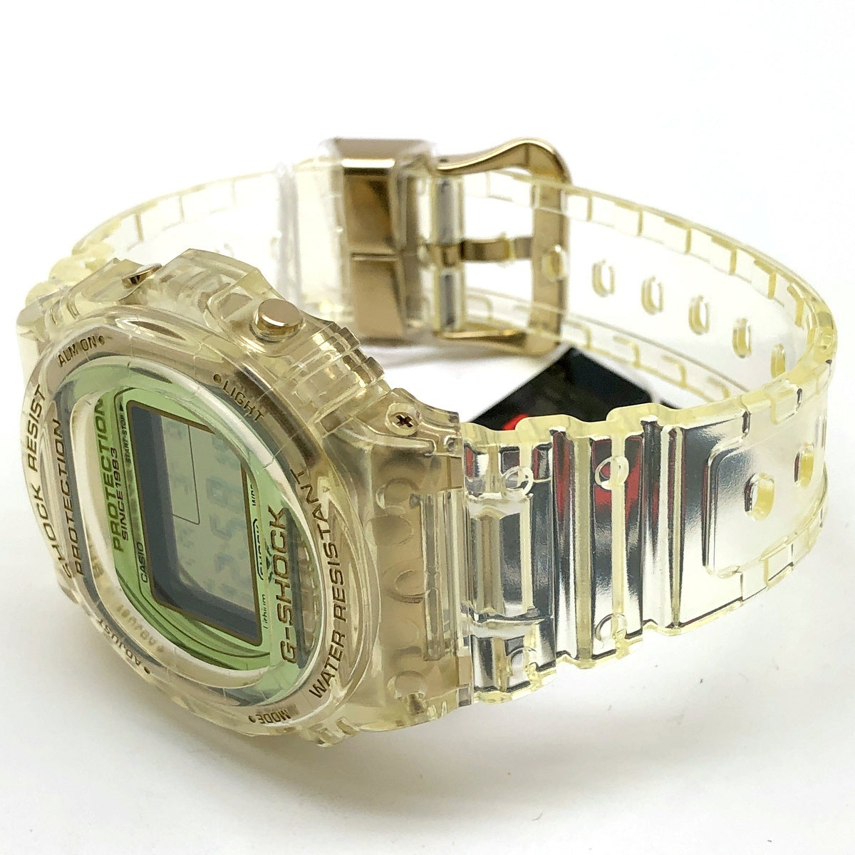 DW-5735E-7 Gショック35周年記念 グレイシアゴールド