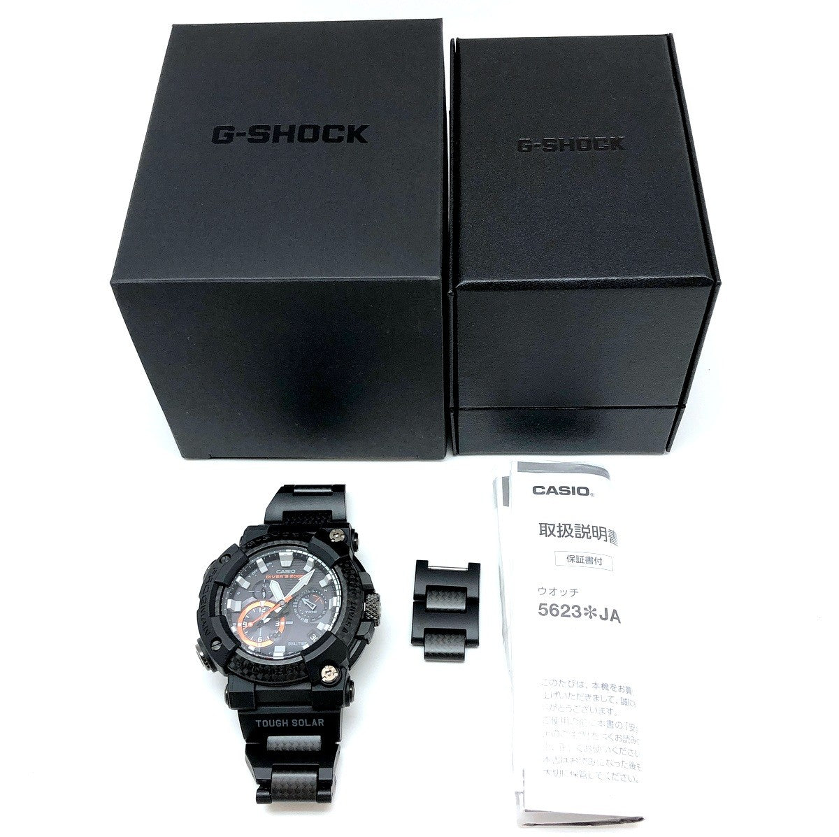 GWF-A1000XC-1A アナログ フロッグマン カーボンコンポジットバンド