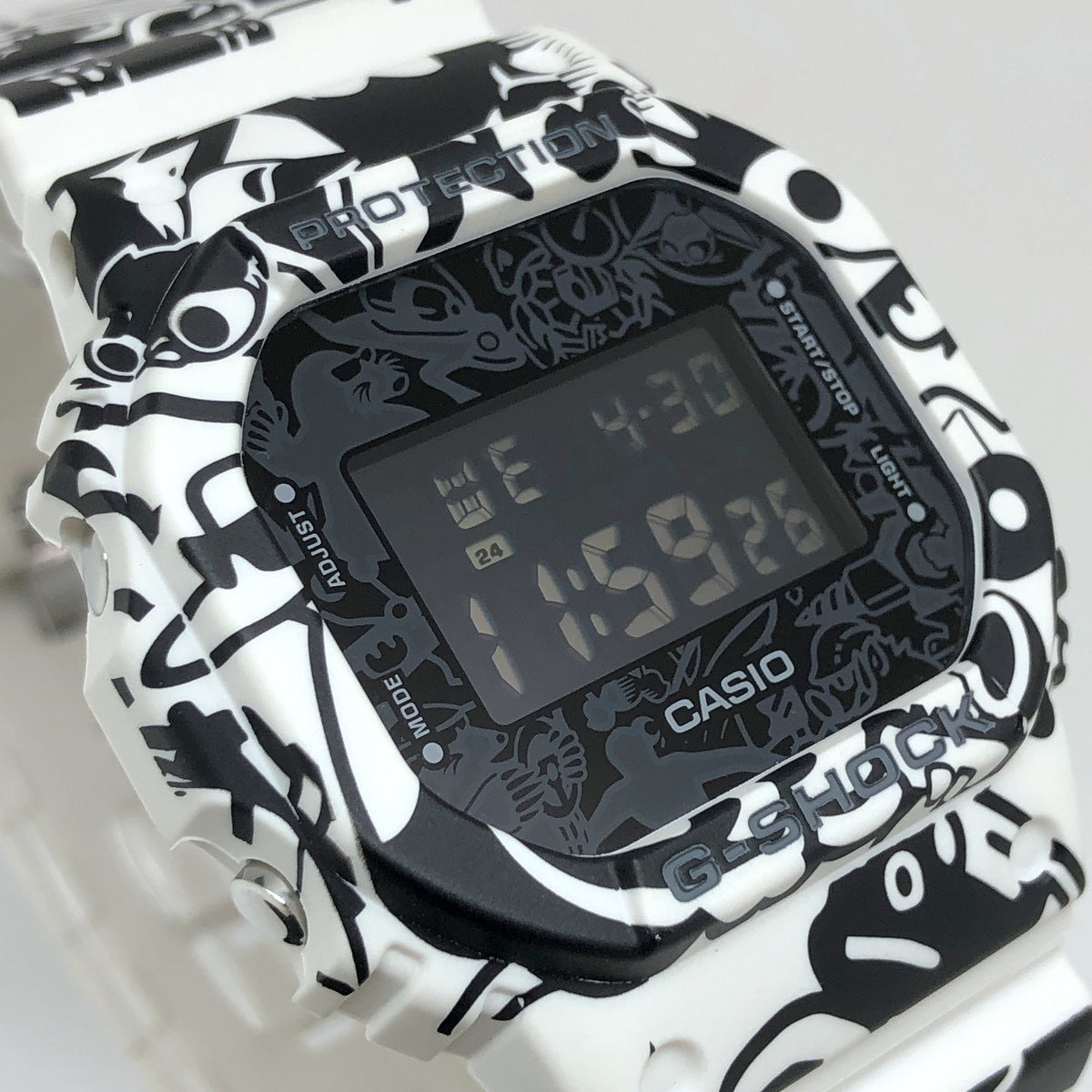 DW-5600GU-7 G-UNIVERSE 歴代キャラクタープリント