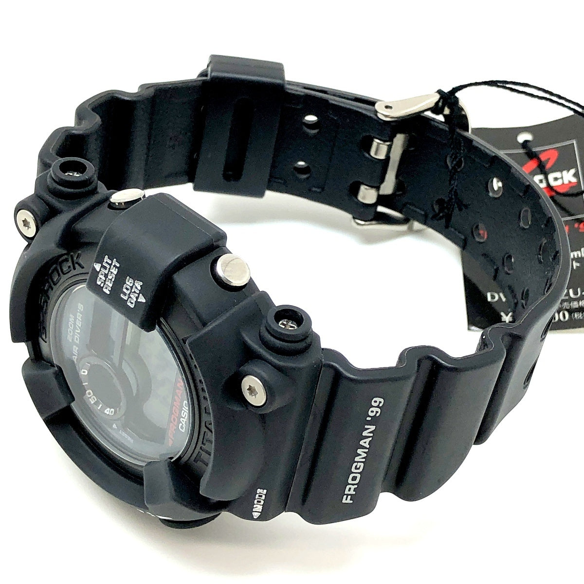 DW-8200ZU-1T フロッグマン99 白ロゴ 潜水蛙EL