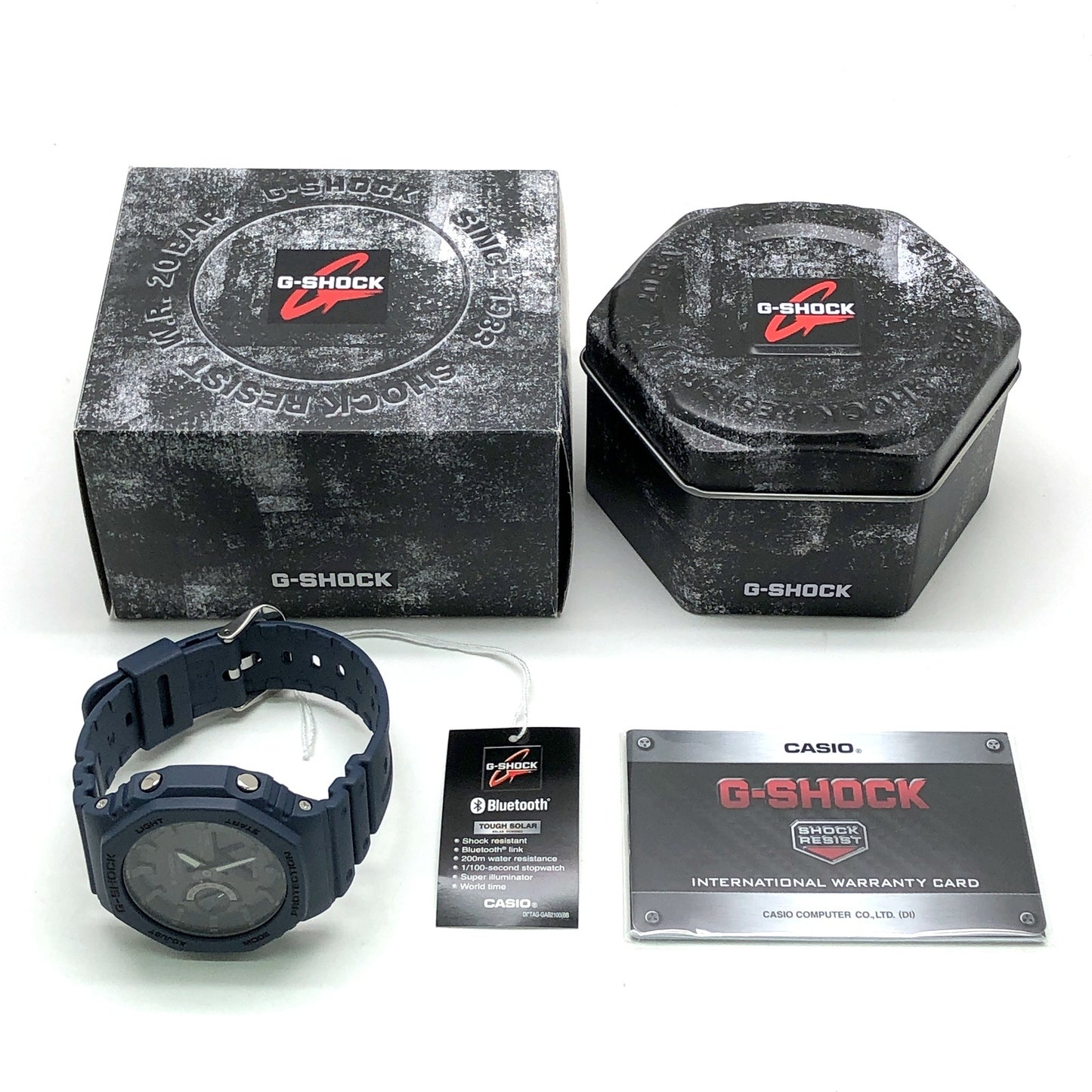 GA-B2100-2A カシオーク タフソーラー Bluetooth搭載