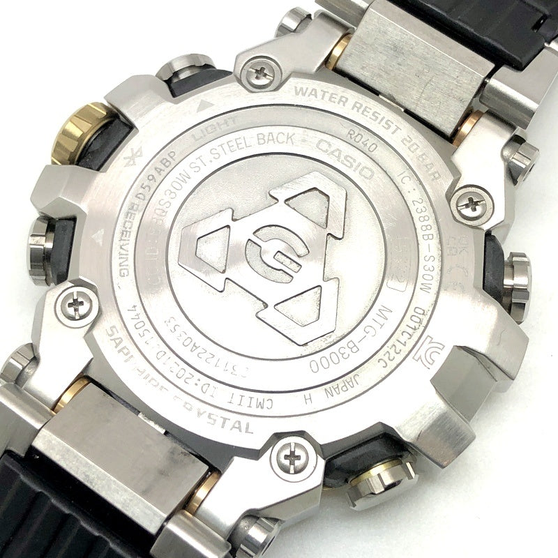 MTG-B3000D-1A9 MT-G 電波ソーラー デュアルコアガード構造