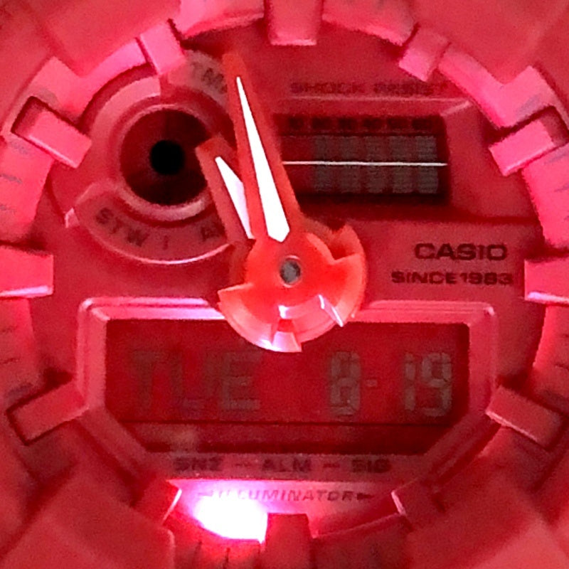GA-735C-4A Gショック35周年記念モデル レッドアウト