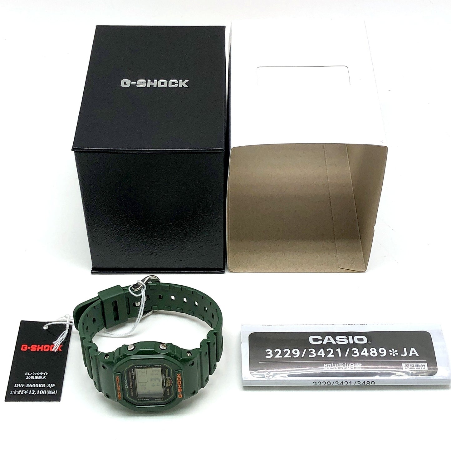 DW-5600RB-3 復刻グリーンスピード 初期カラーリバイバルモデル