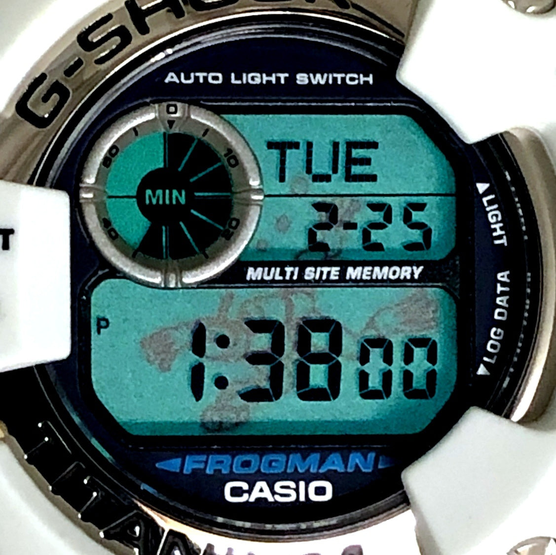 DW-9900LG-8 3代目フロッグマン メンインホワイトグレー