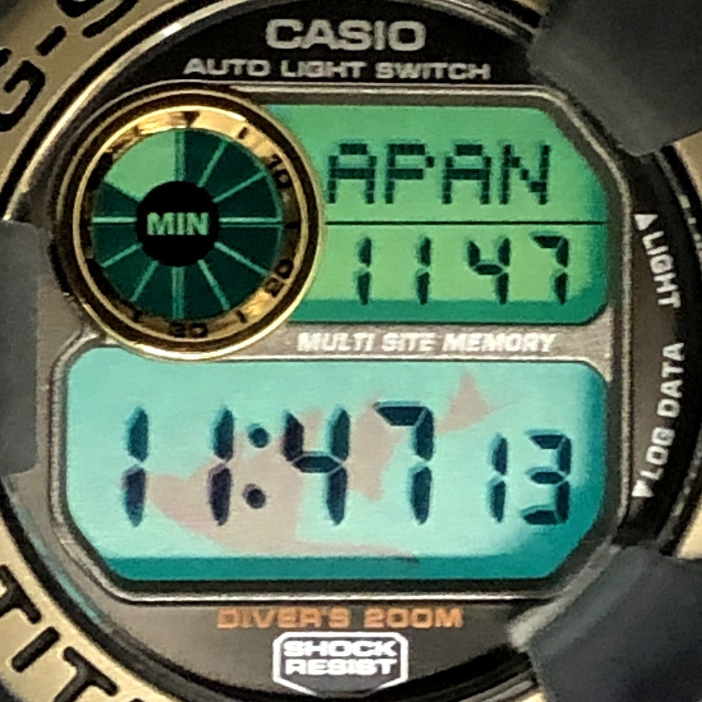 DW-9902GWC-8 フロッグマン WCCS ブラックスケルトン