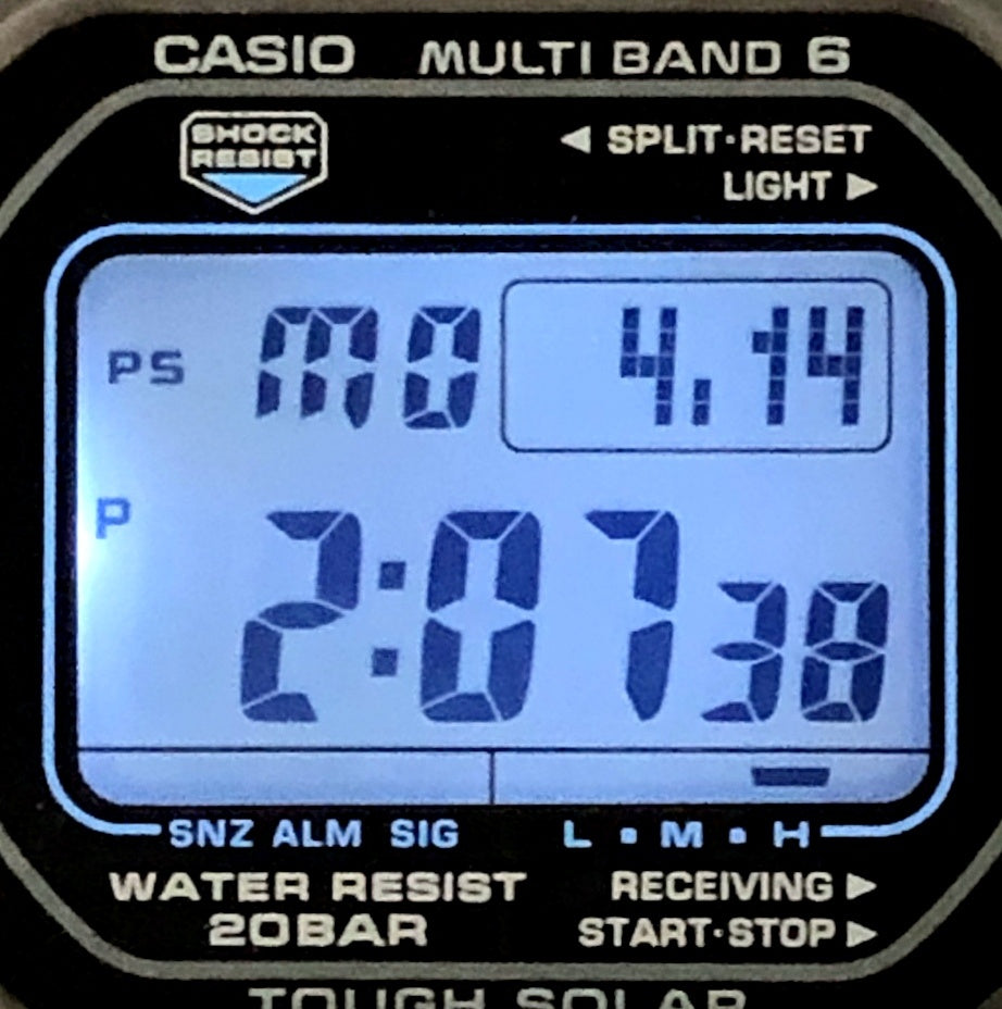 GW-M5610U-1C 電波ソーラー搭載 LEDバックライト
