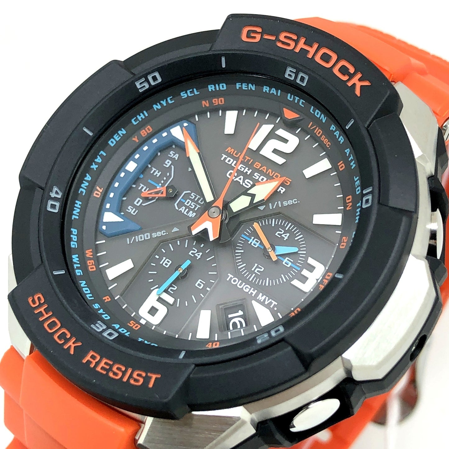 GW-3000M-4AER スカイコクピット ブラック×オレンジ