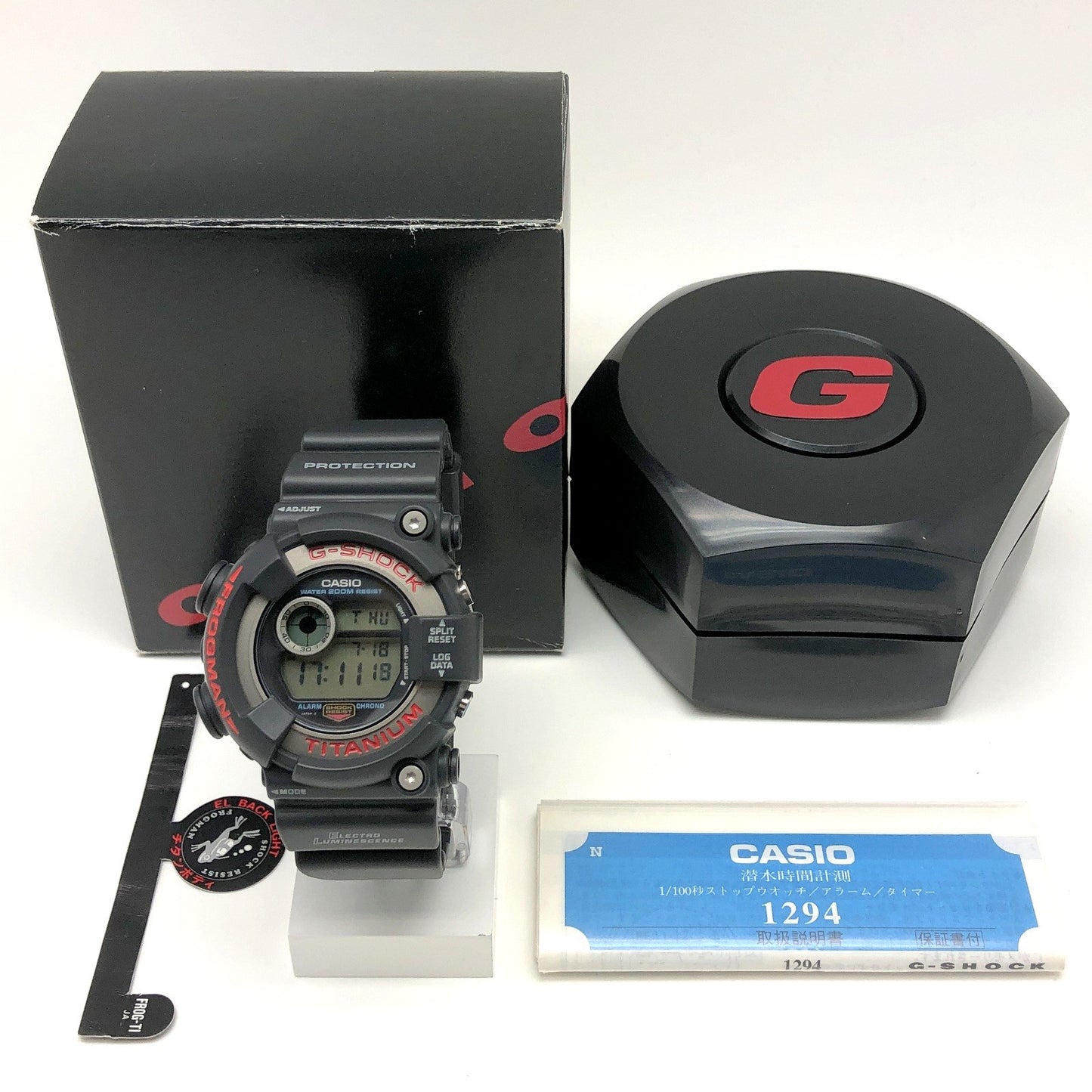 DW-8200-1A 2代目フロッグマン レッドロゴ ファーストモデル