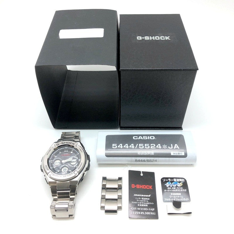 GST-W310D-1A Gスチール 電波ソーラーモデル
