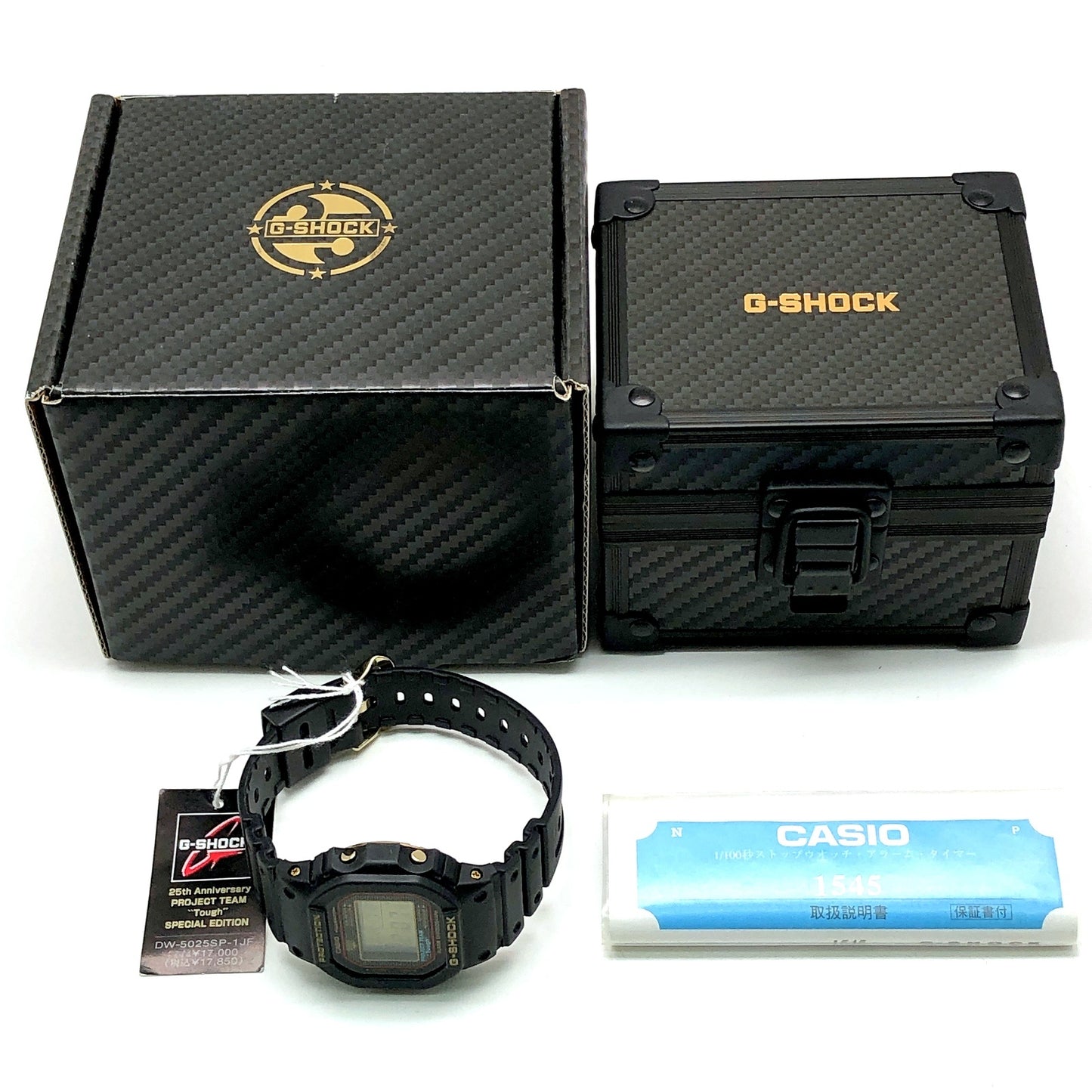DW-5025SP-1JF Gショック25周年記念モデル 限定2008本