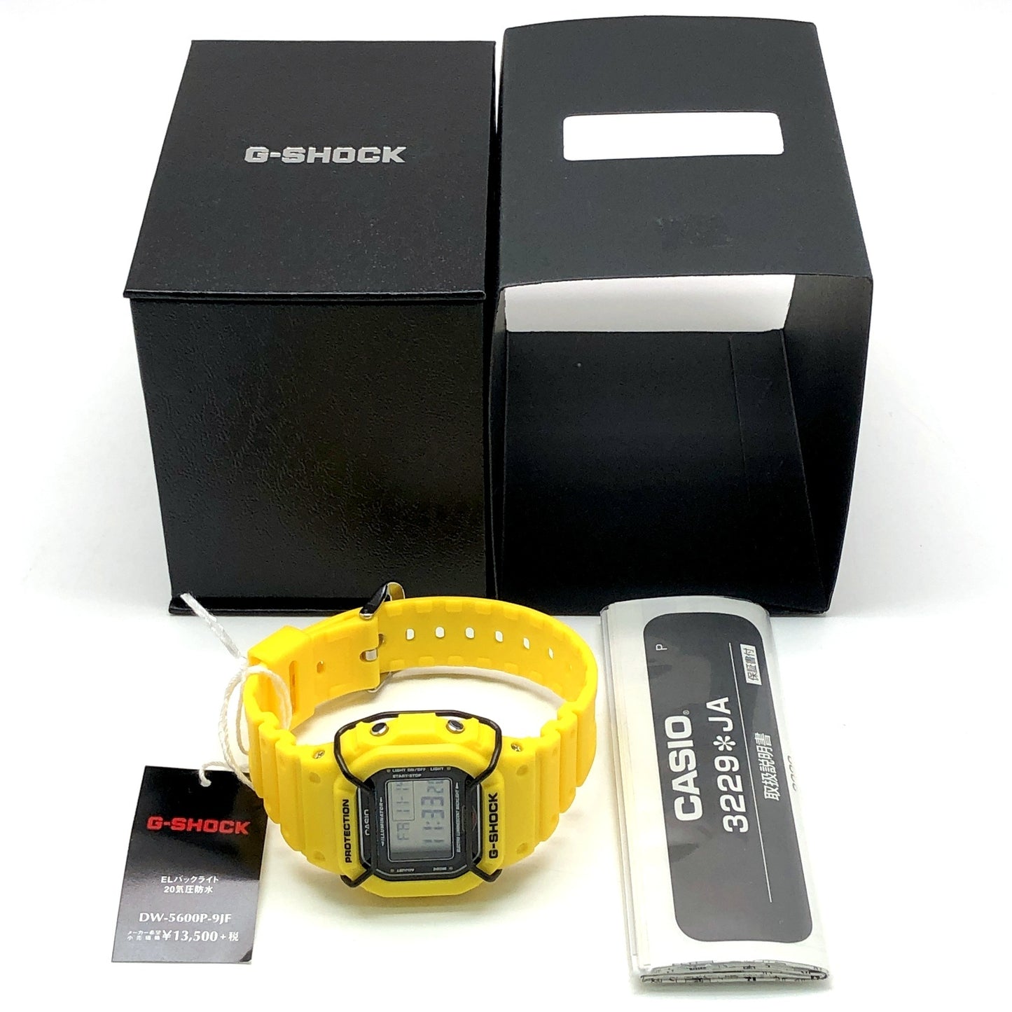 DW-5600P-9 プロテクター搭載 復刻スピード イエロー