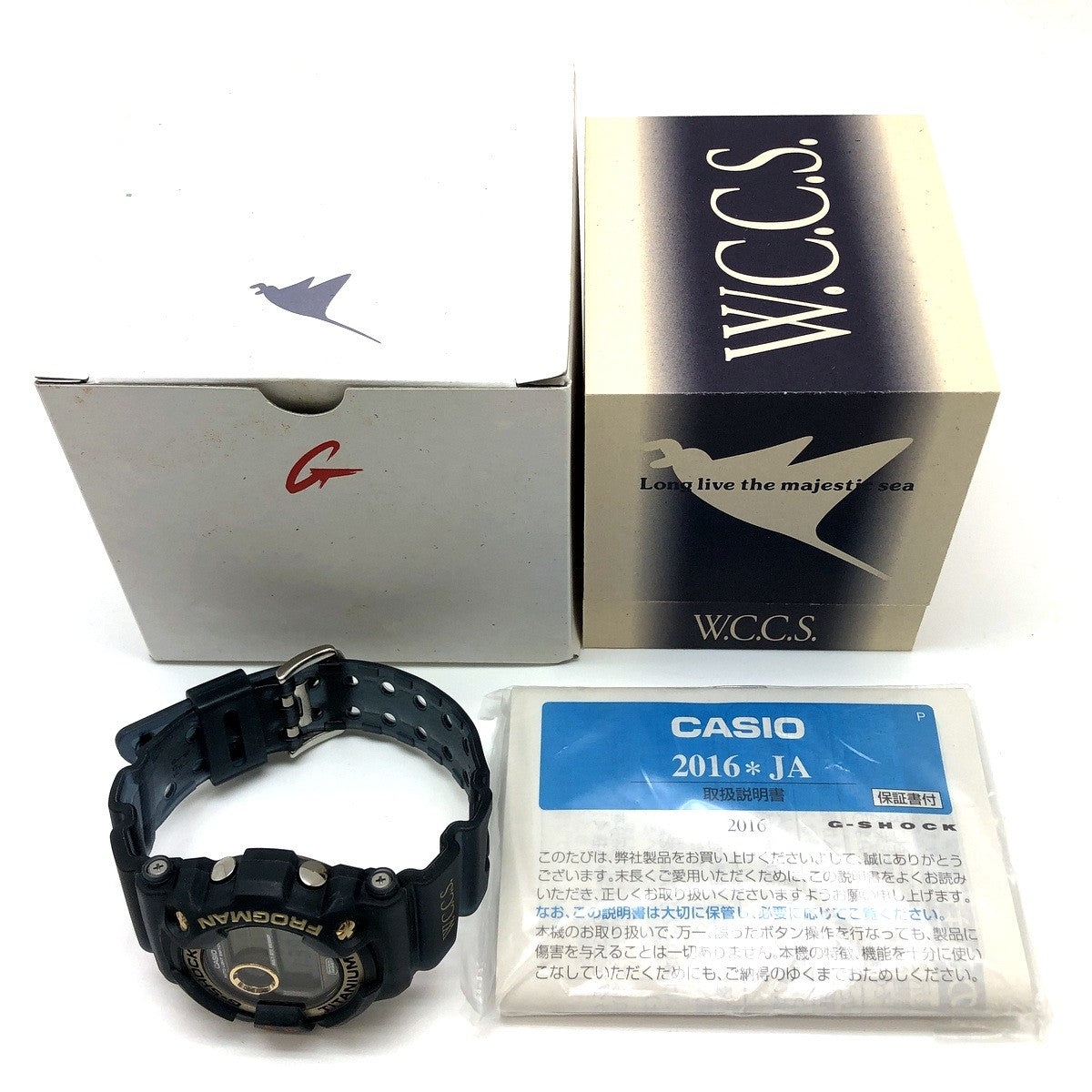 DW-9902GWC-8 フロッグマン WCCS ブラックスケルトン