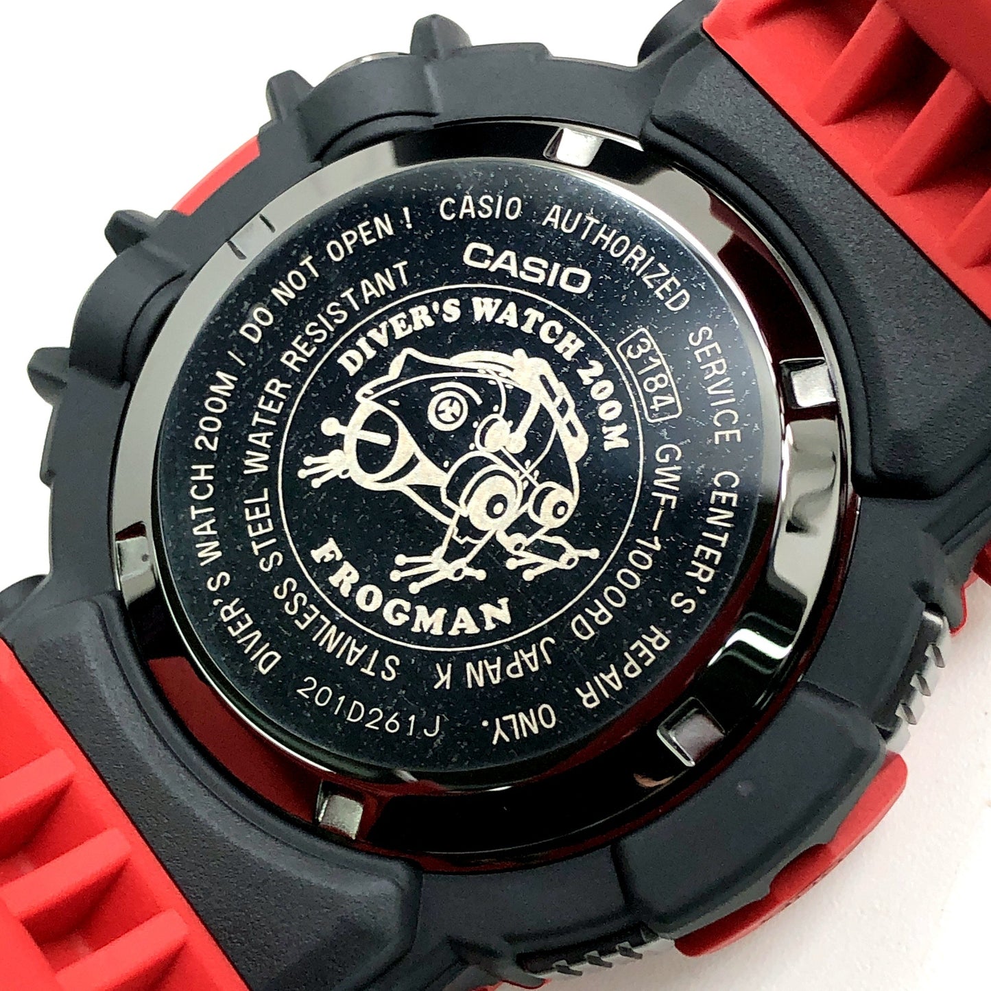 GWF-1000RD-4 フロッグマン メンインバーニングレッド