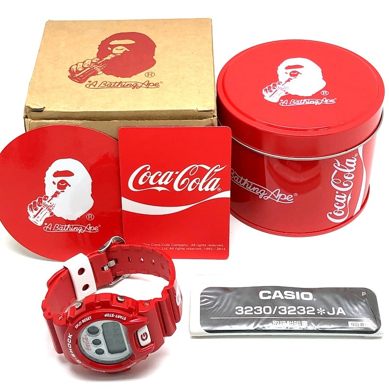 DW-6900FS アベイシングエイプ コカコーラ トリプルコラボモデル