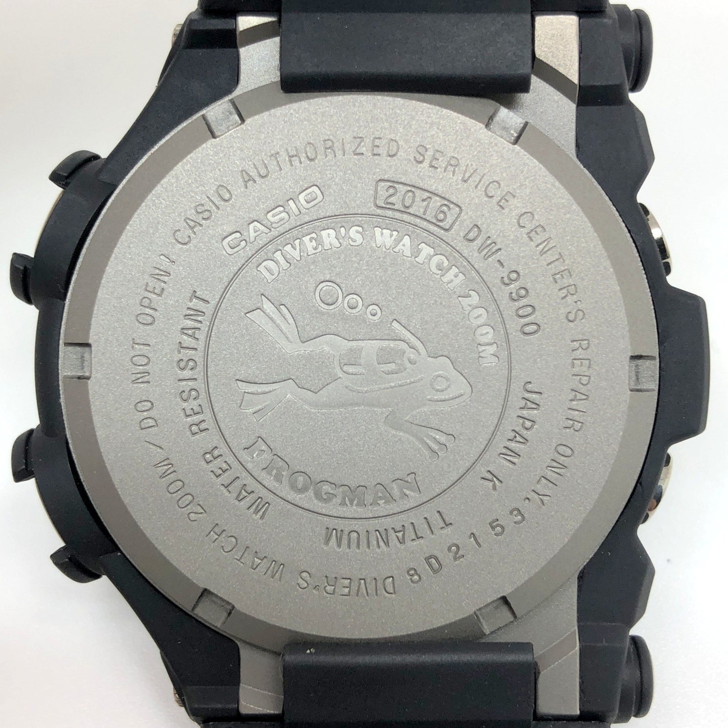 DW-9900-1A 小型化 3代目フロッグマン レッドロゴ ファーストモデル