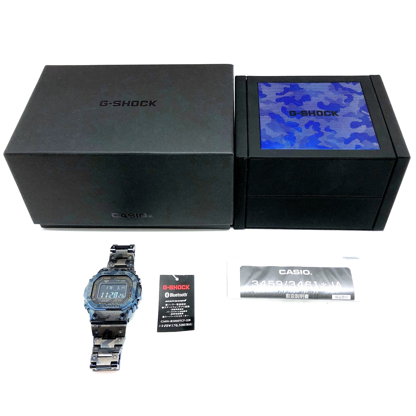 GMW-B5000TCF-2 フルメタル チタンモデル ドットカモフラージュ