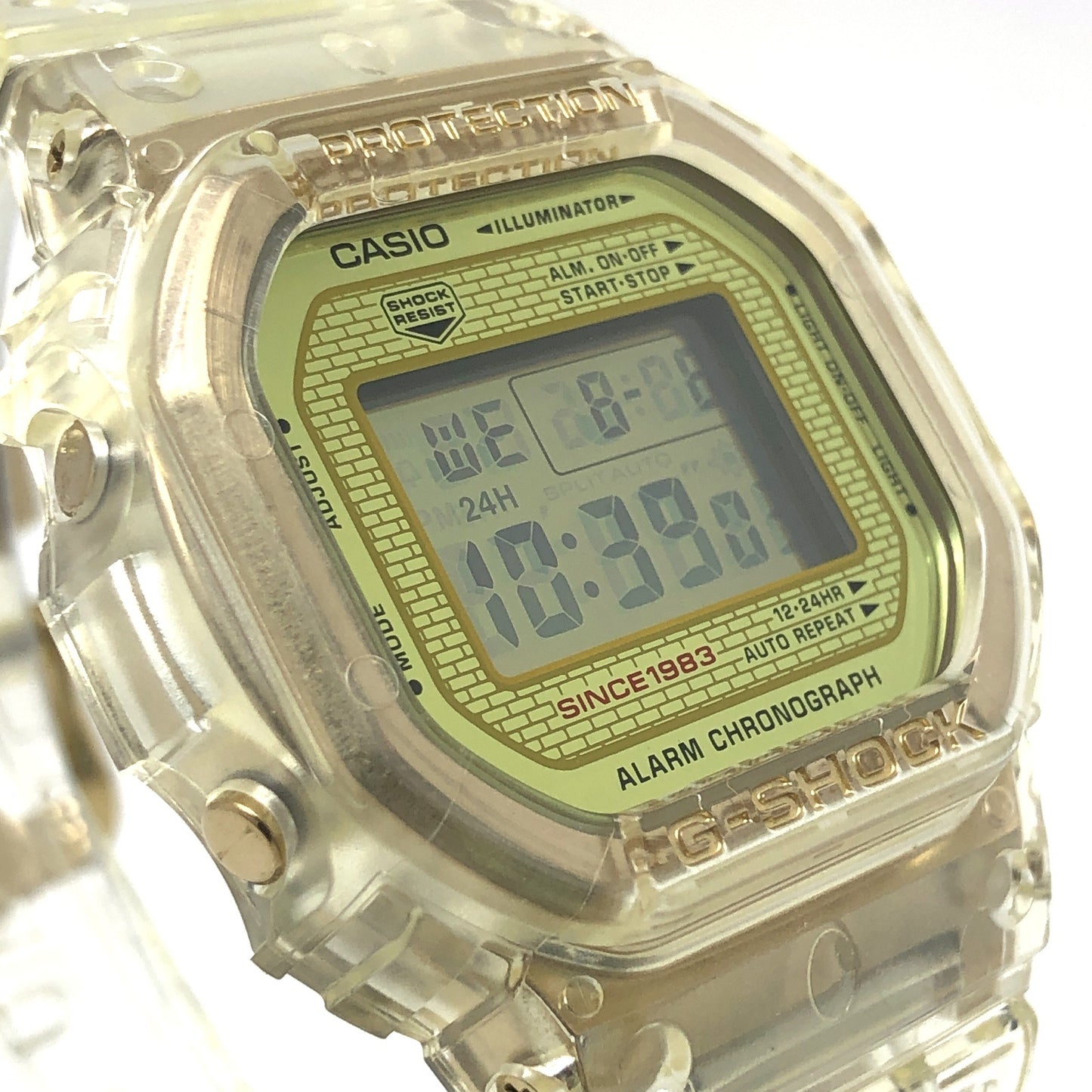 DW-5035E-7 Gショック35周年記念 グレイシアゴールド
