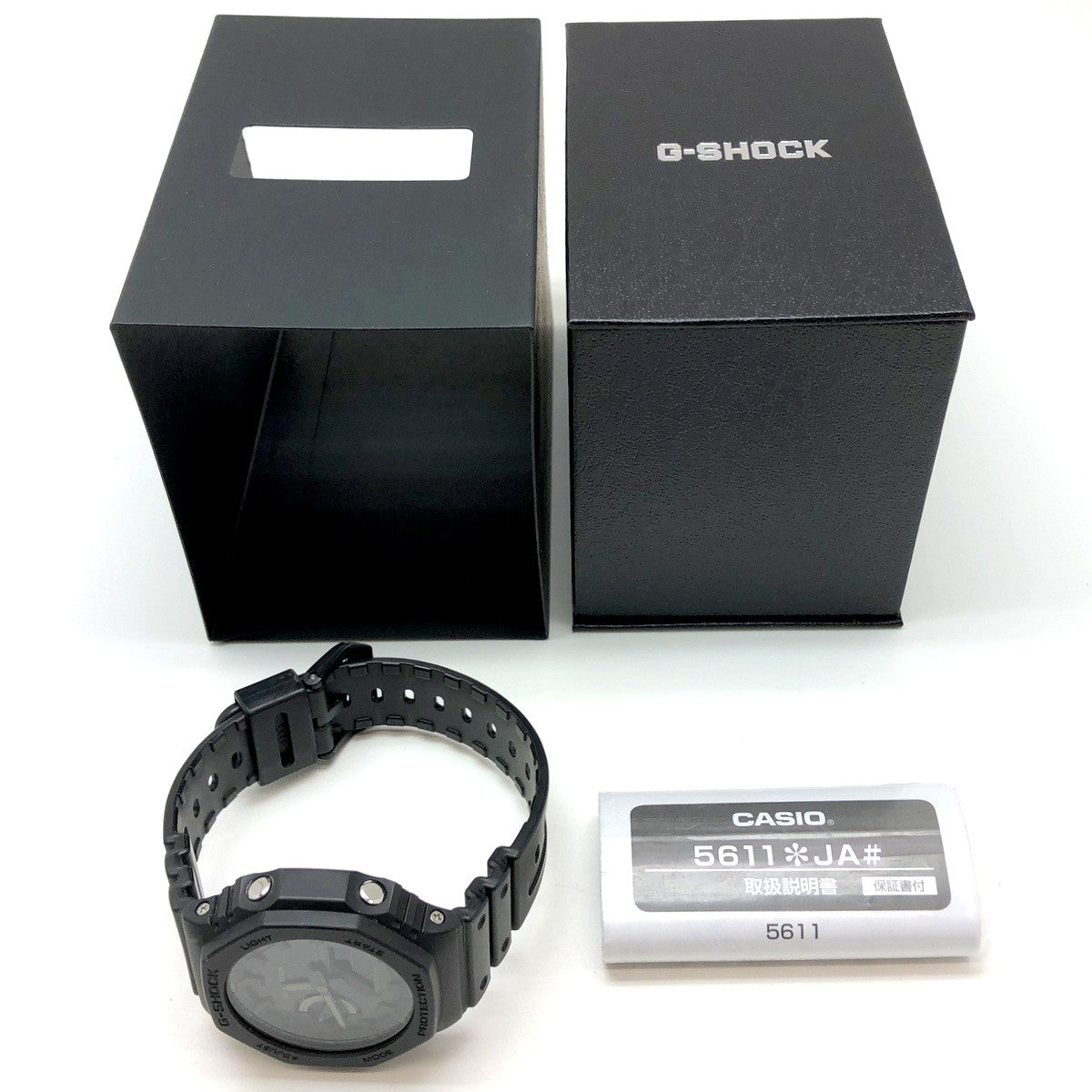 GA-B2100-1A1 Bluetooth通信機能搭載 オールブラック