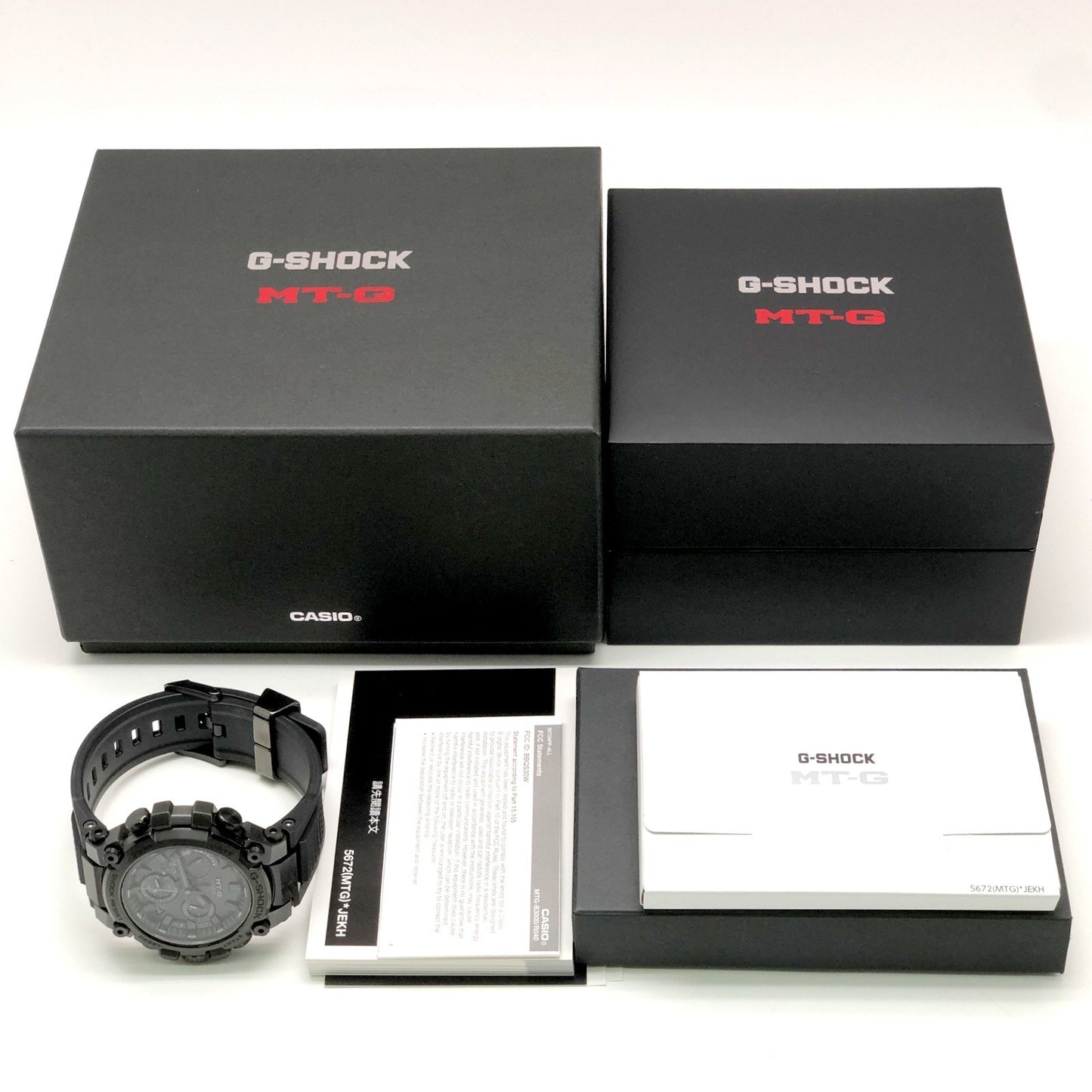 MTG-B3000B-1A MT-G 電波ソーラー Bluetooth搭載モデル