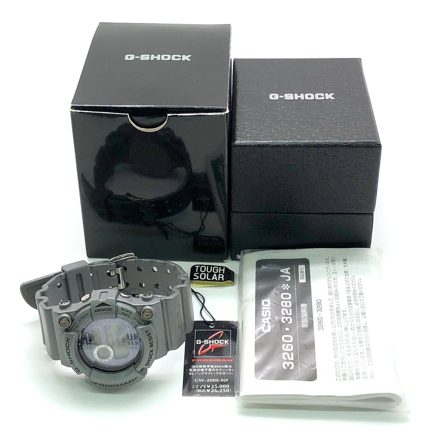 GW-200S-8 フロッグマン ブラック&シルバー ’05