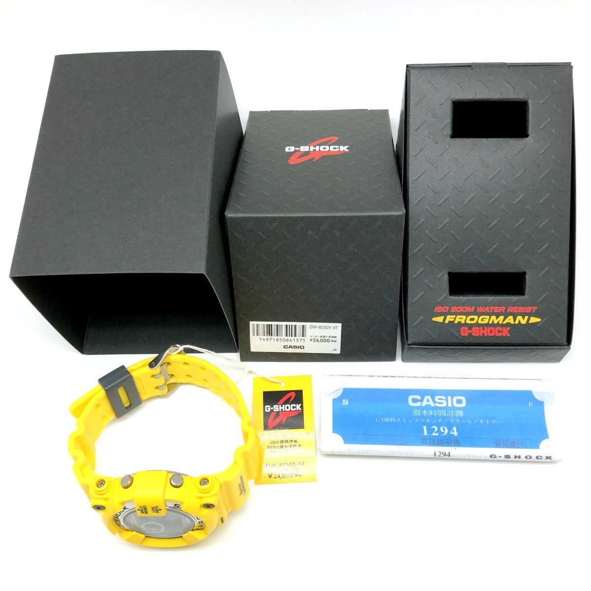 DW-8250Y-9T フロッグマン メンインイエロー