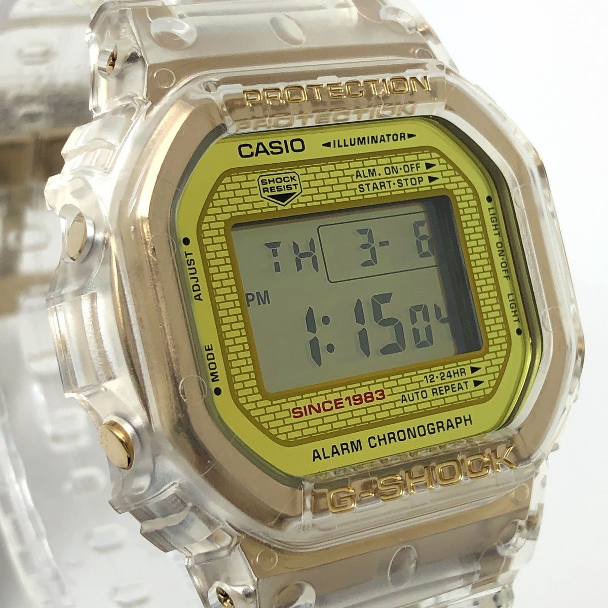DW-5035E-7 Gショック35周年記念 グレイシアゴールド