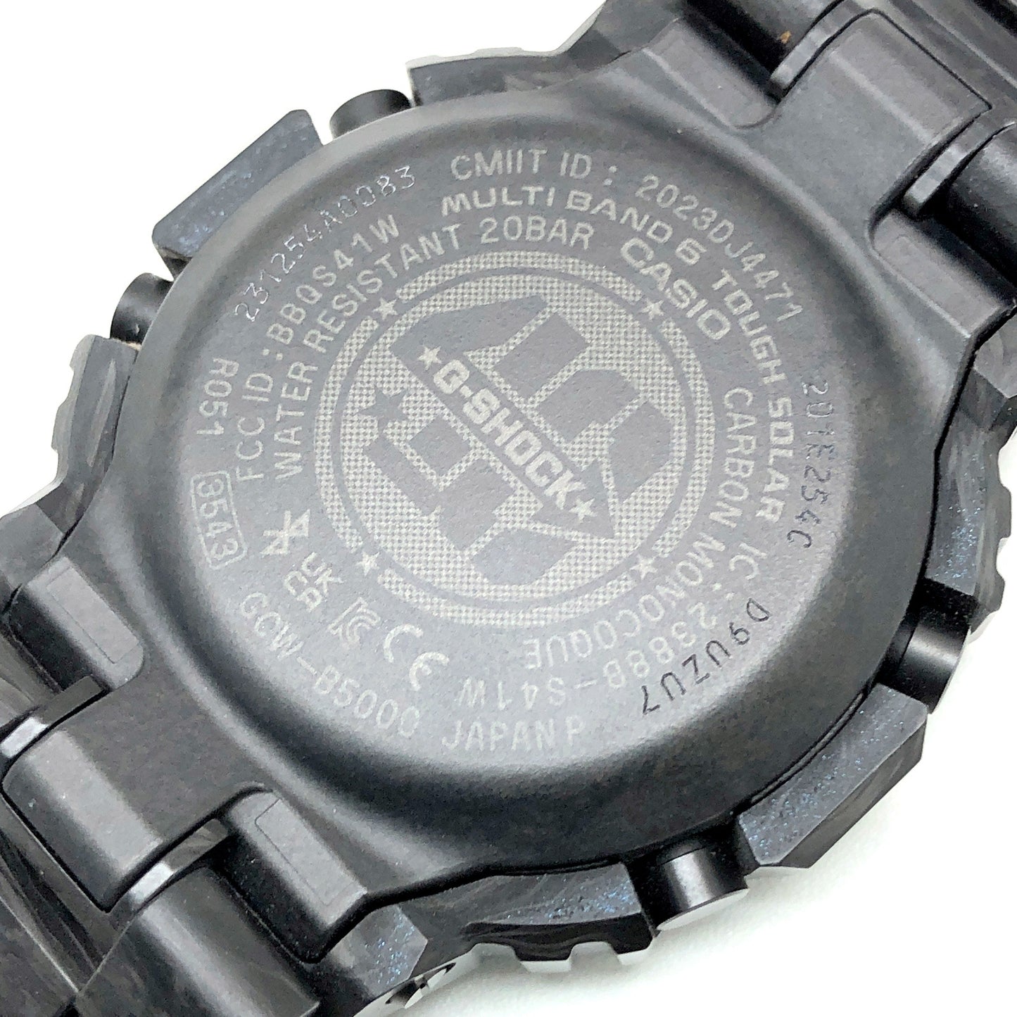 GCW-B5000UN-1 Gショック40周年記念 カーボンエディション