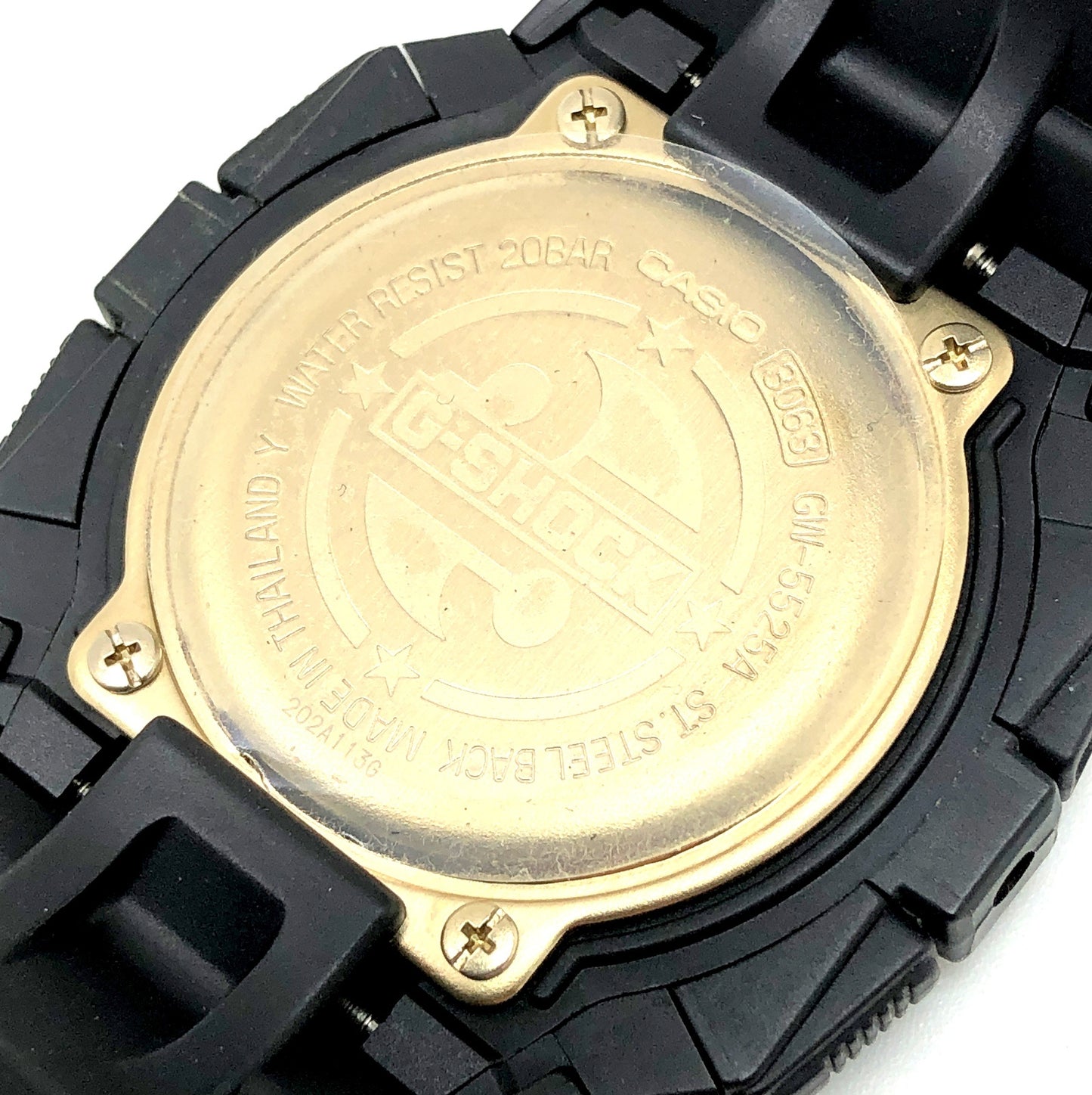 GW-5525A-1 Gショック25周年記念 ドーンブラック
