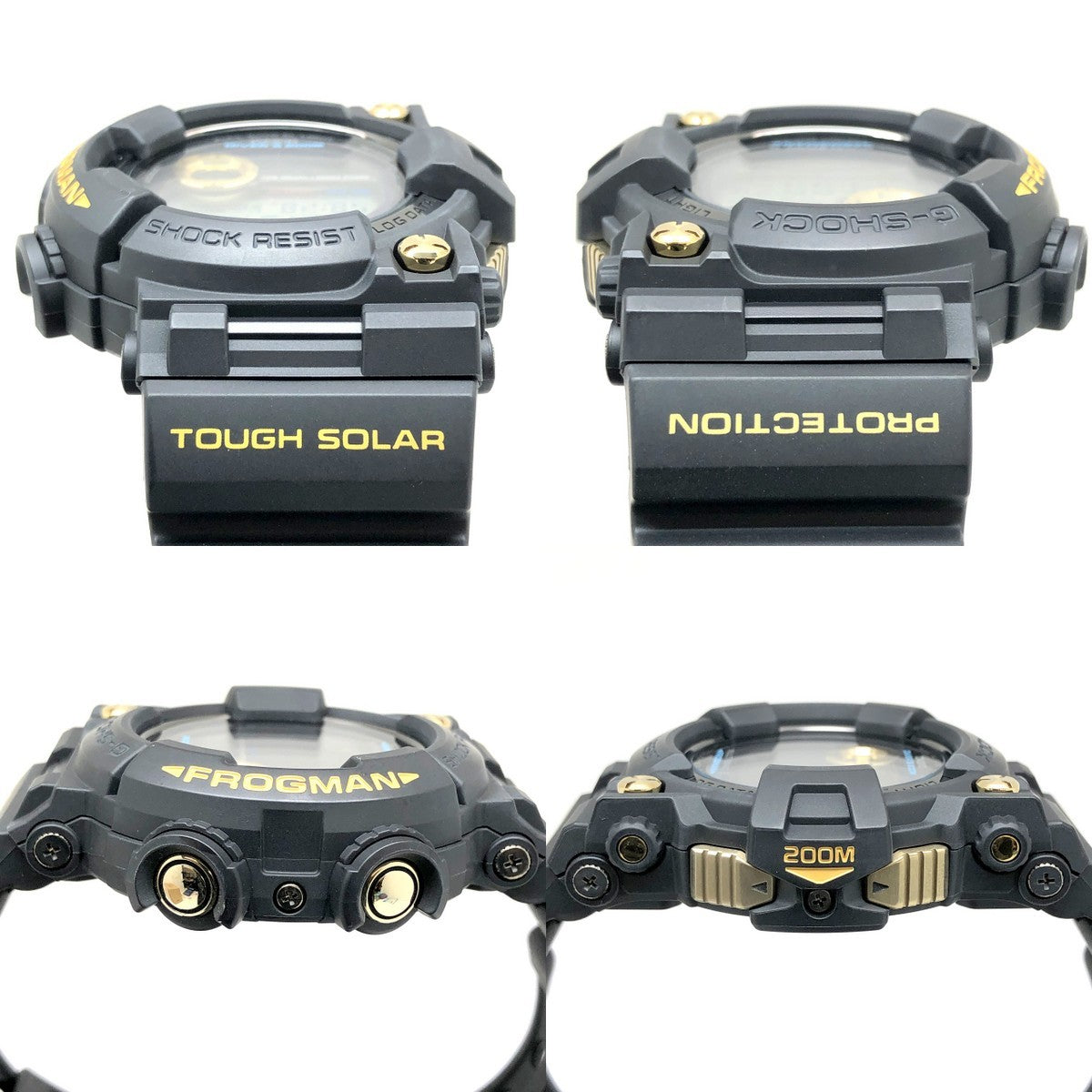 GWF-1000G-1 フロッグマン 電波ソーラー黒金蛙