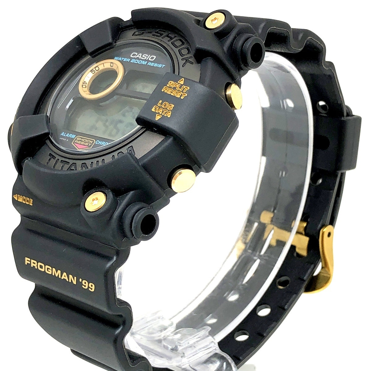 DW-8200BU-9AT フロッグマン99 黒金 潜水蛙EL