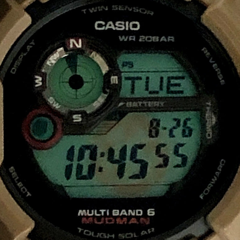 GW-9300ER-5 マッドマン メンインミリタリーカラーズ ツインセンサー搭載