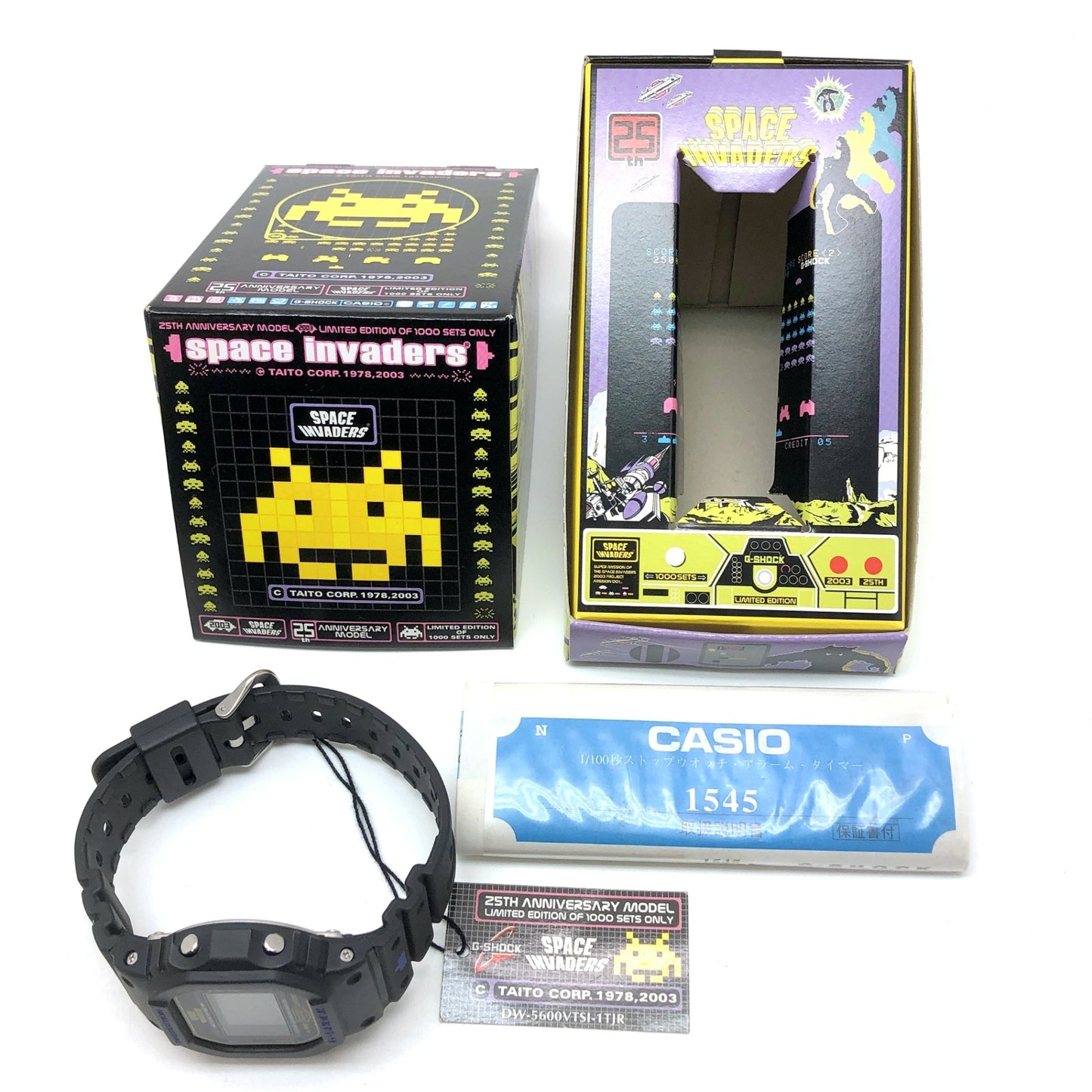 DW-5600VTSI-1T スペースインベーダー 25周年記念モデル 限定1000本