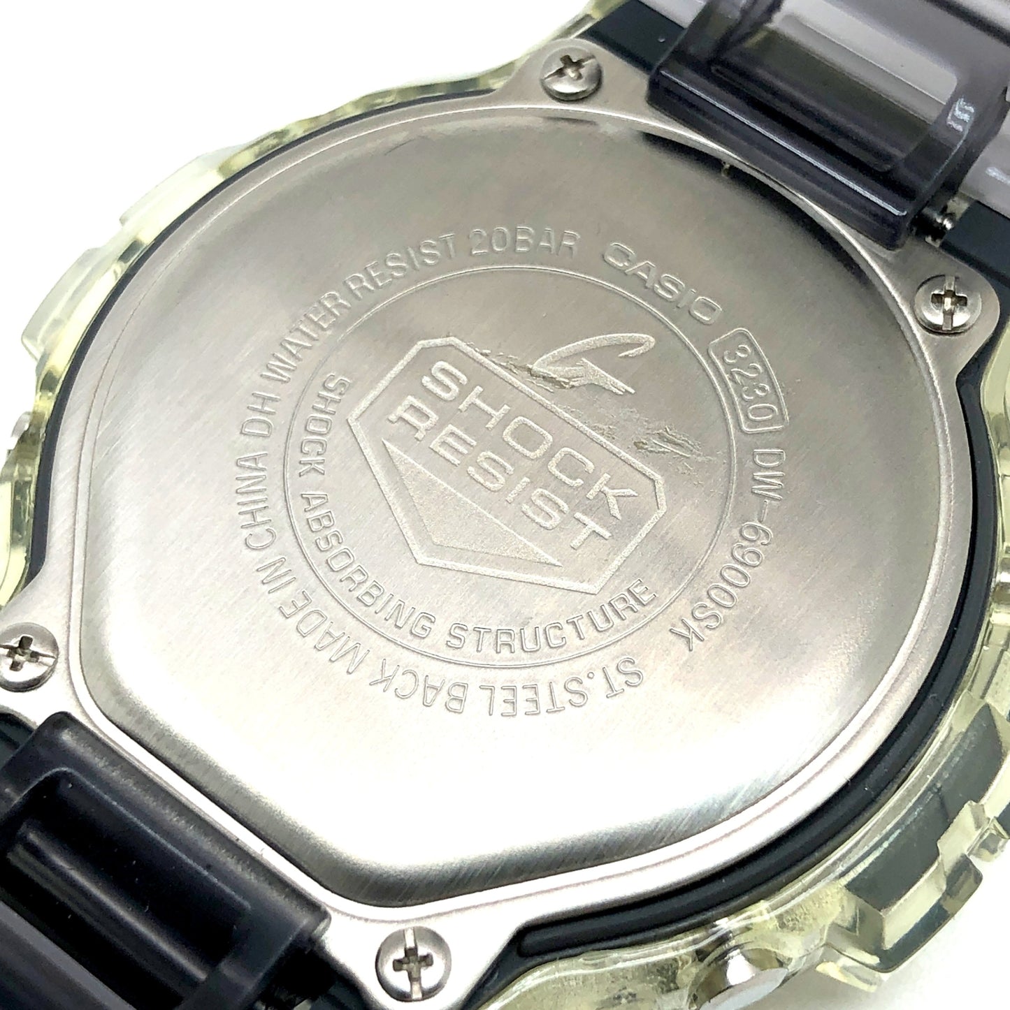 DW-6900SK-1 クリアスケルトン