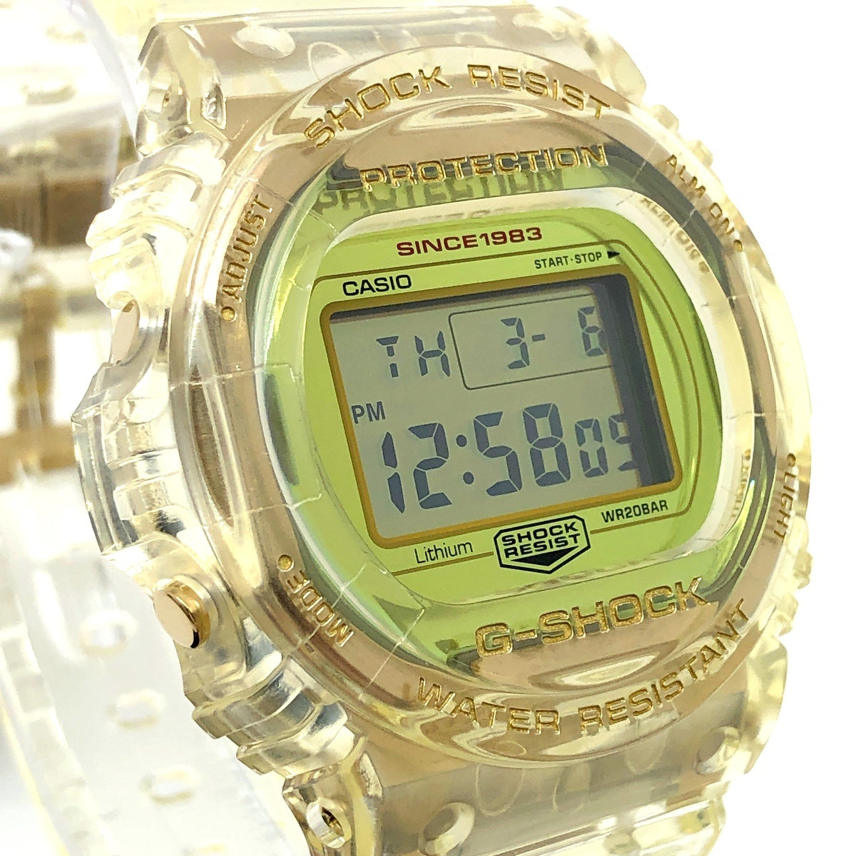 DW-5735E-7 Gショック35周年記念 グレイシアゴールド