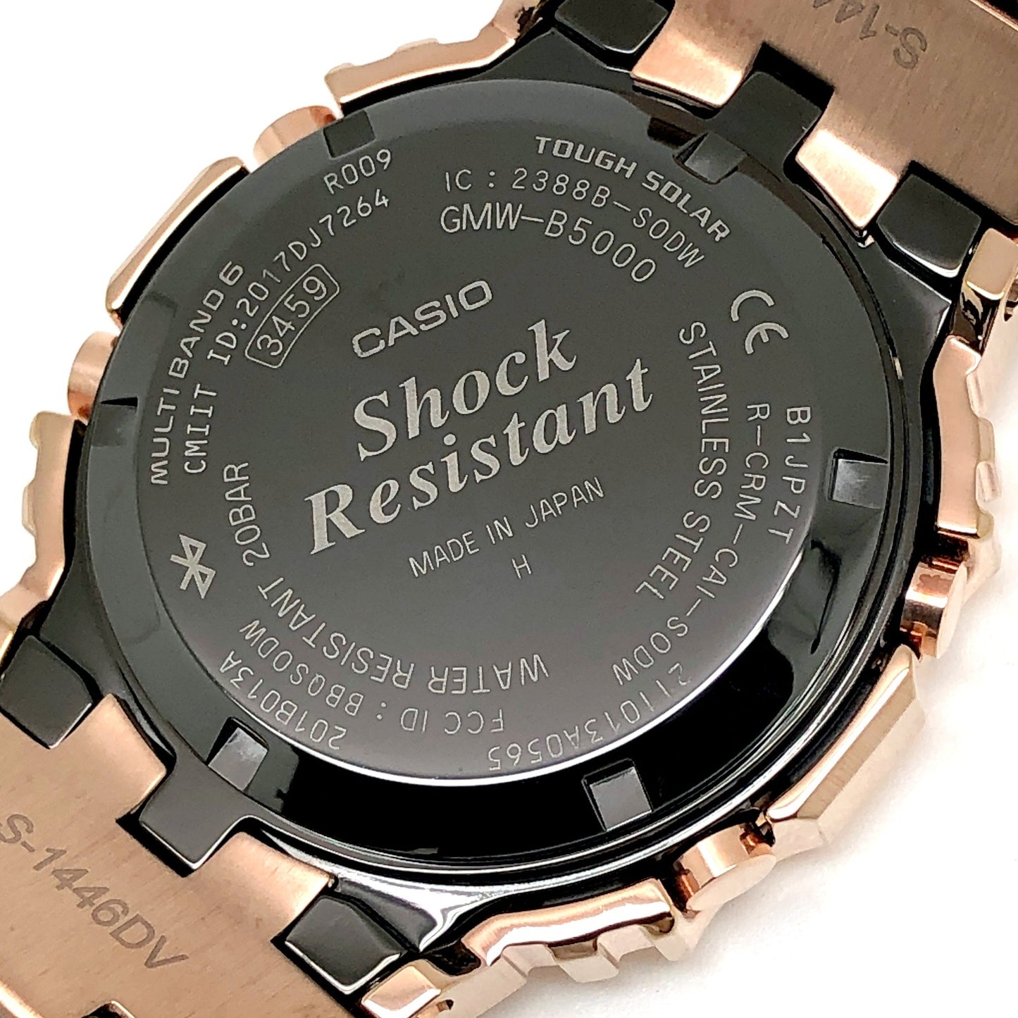 GMW-B5000GD-4 フルメタル ローズゴールド