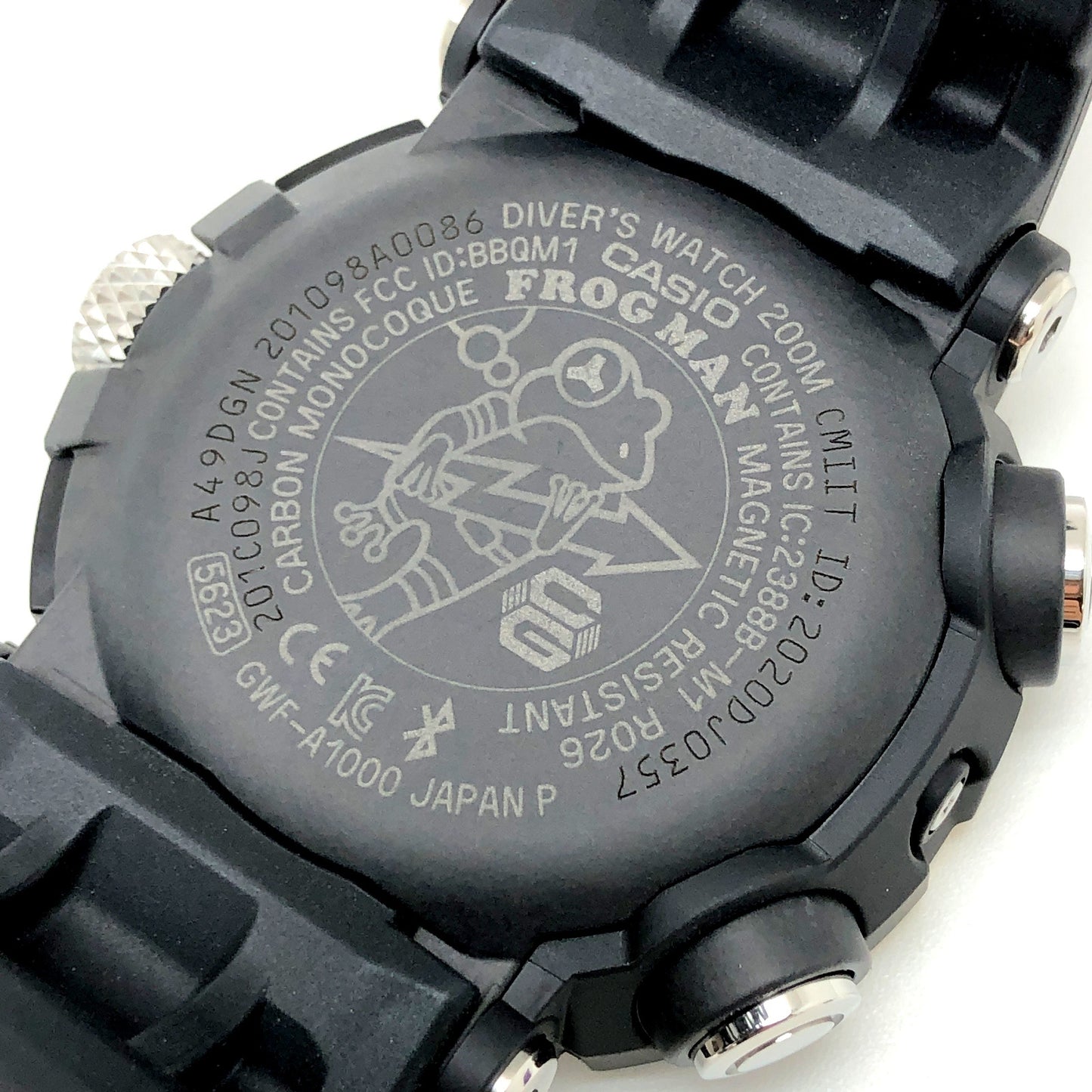 GWF-A1000-1A フロッグマン アナログモデル ブラック