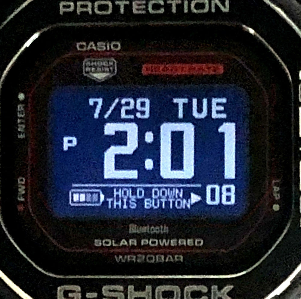 DW-H5600MB-1A4 Gスクワッド スマートウォッチ