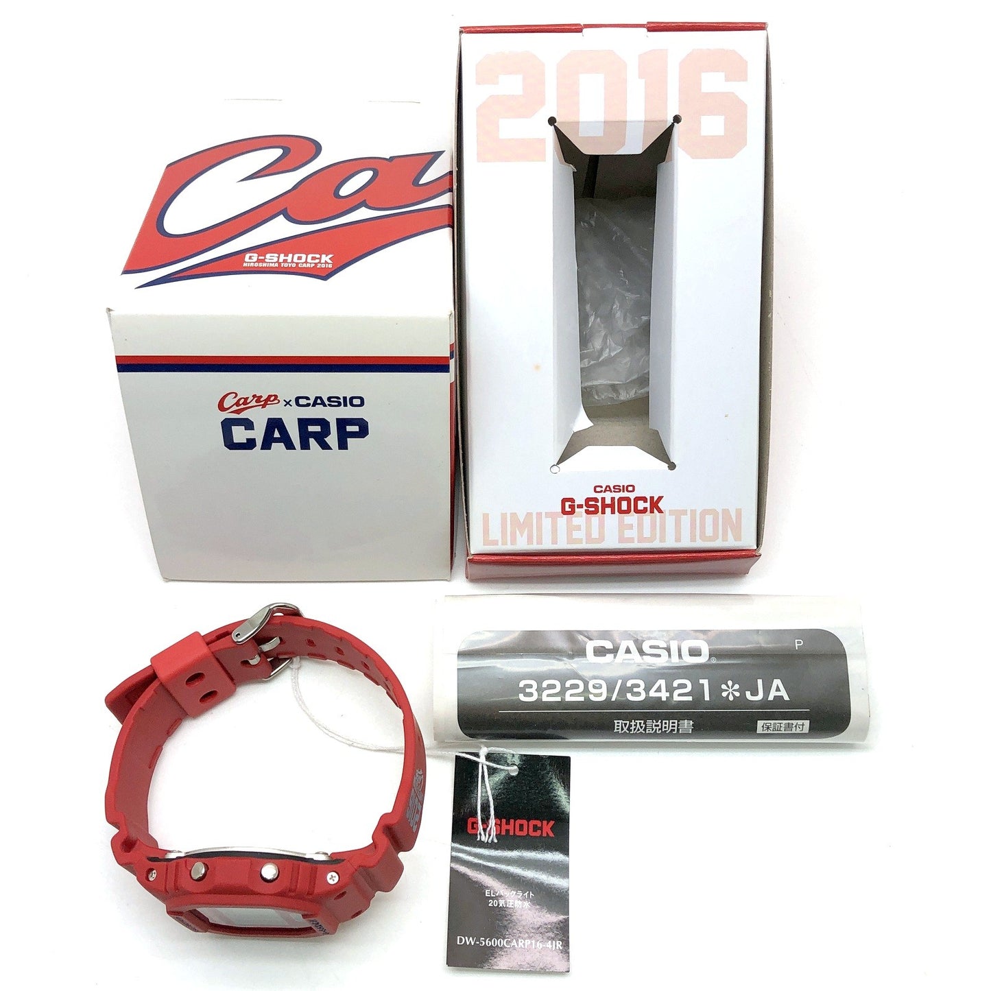 DW-5600CARP16-4 広島東洋カープ 2016年 コラボレーションモデル
