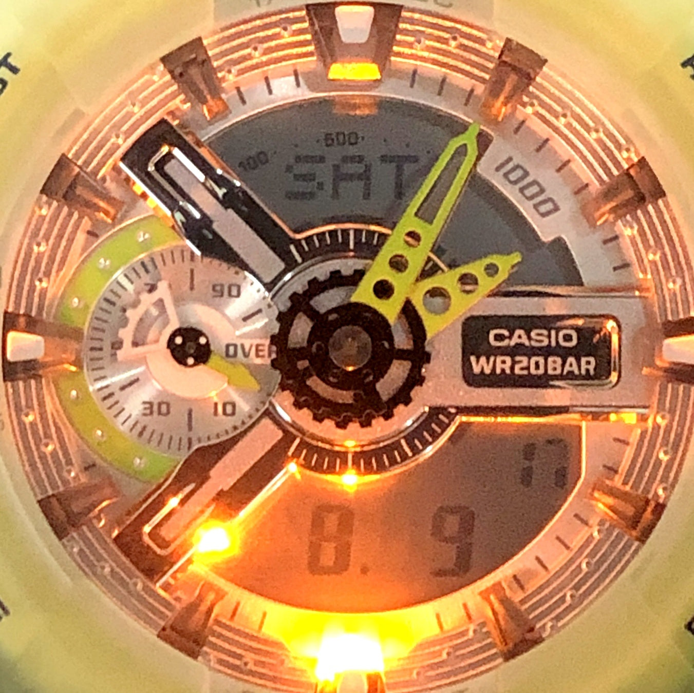 GA-110LS-7A カラースケルトンシリーズ