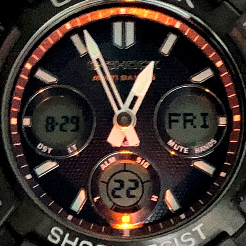 AWG-M100SB-2A アナデジ 電波ソーラーモデル