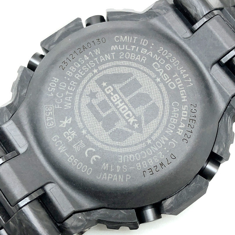 GCW-B5000UN-1 Gショック40周年記念 カーボンエディション