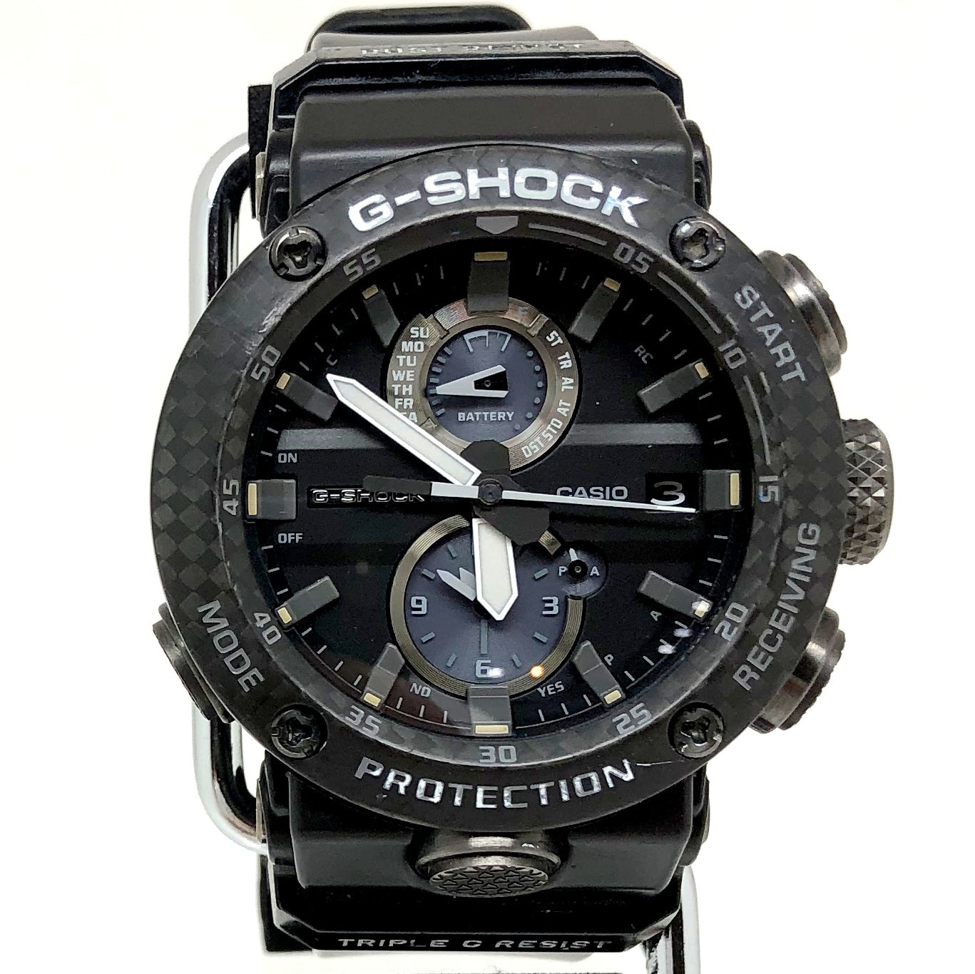 G-SHOCK GWR-B1000-1AJFの黒カシオ計算機 - 腕時計(アナログ)